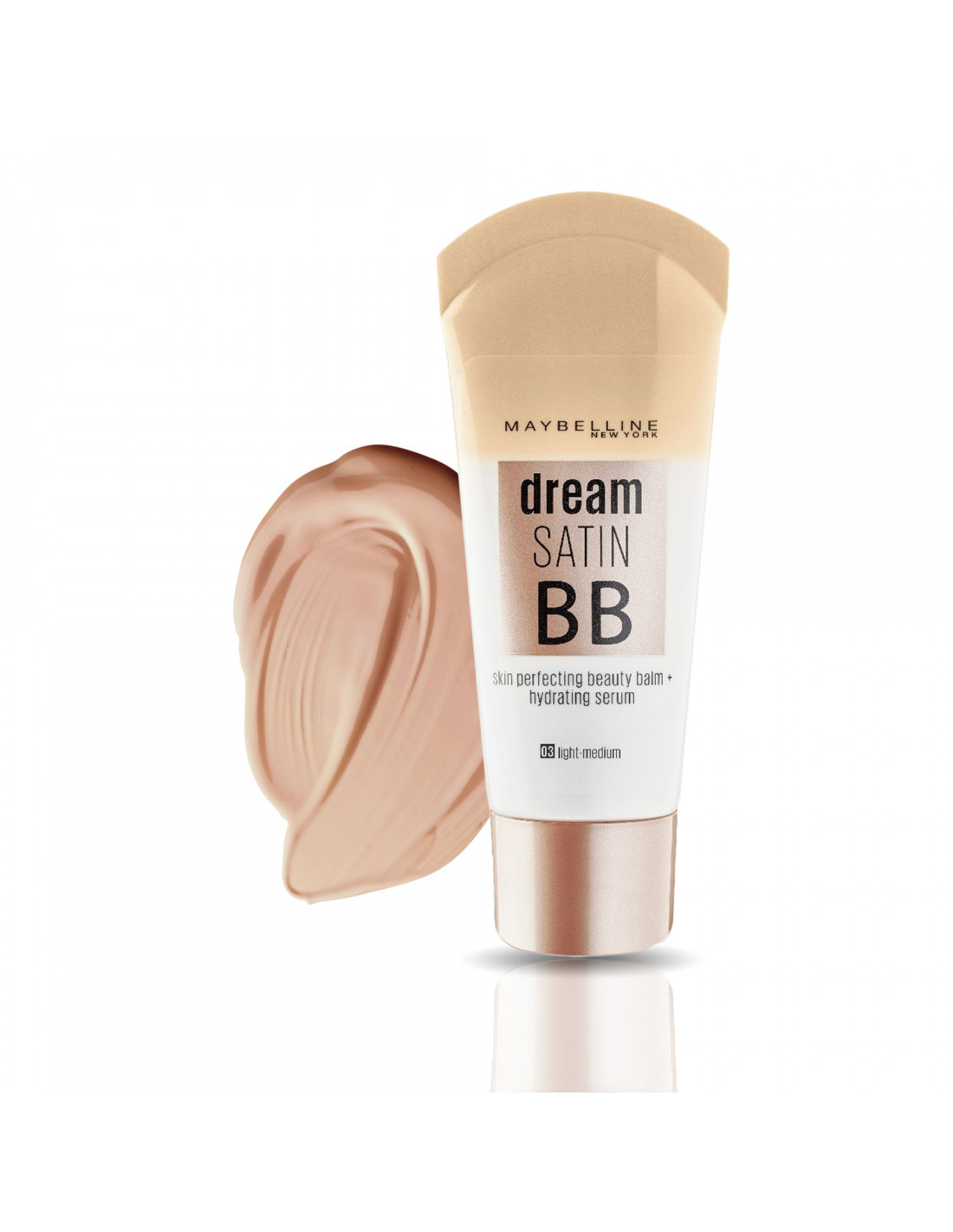 BB Cream Maybelline Dream Satin BB LightMedium x 30ml en Farmacias y
