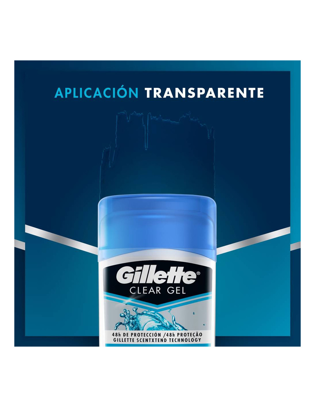 Gillette cool wave clear gel antitranspirante 45 g en Farmacias y ...